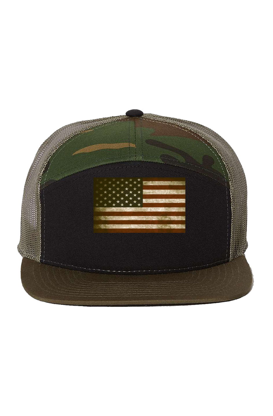 Black Camo Cap-Merica