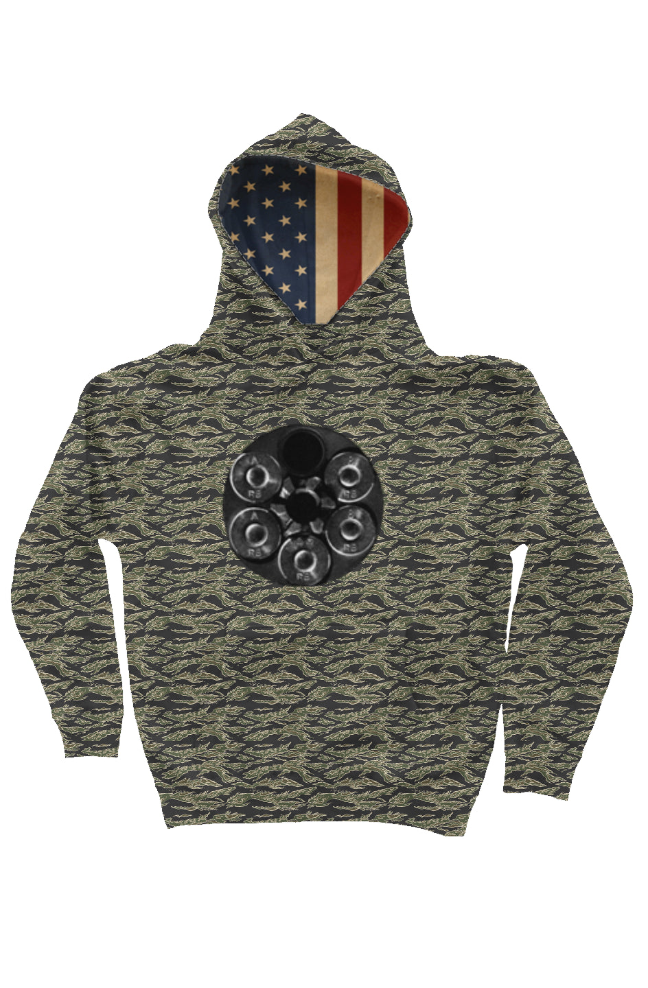 Camo Independent Heavyweight Hoodie-Cylinder Meric